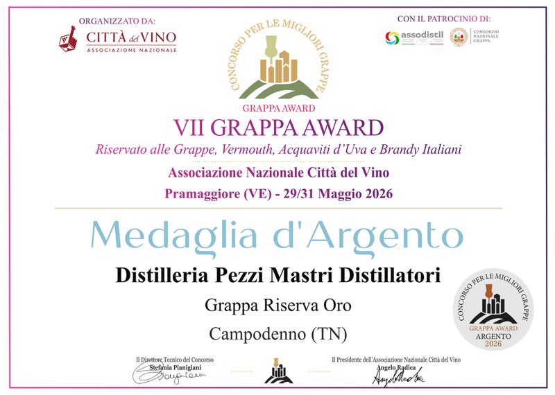 Città del Vino 2026 - Riserva Oro